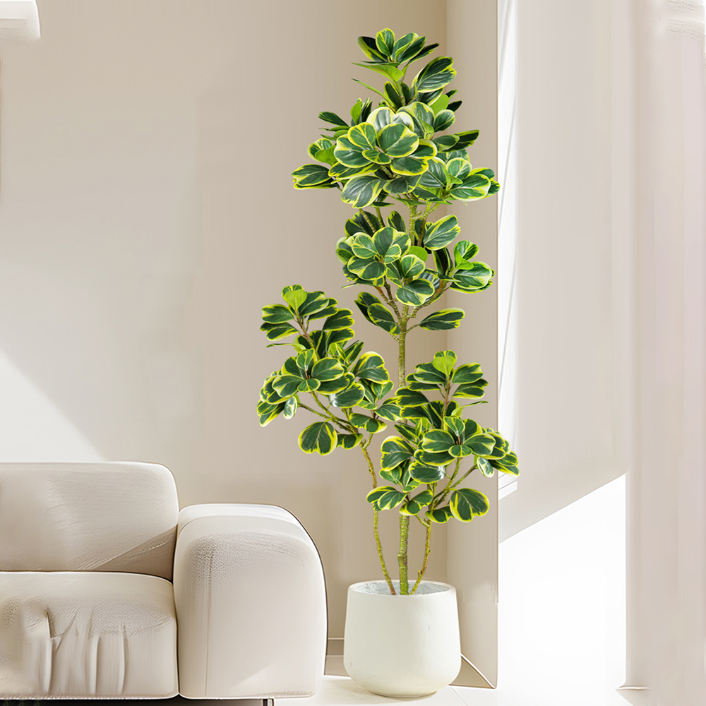 76cm/115cm Artificial Ficus Tr - Rubber Plant Ficus ulasan dan harga