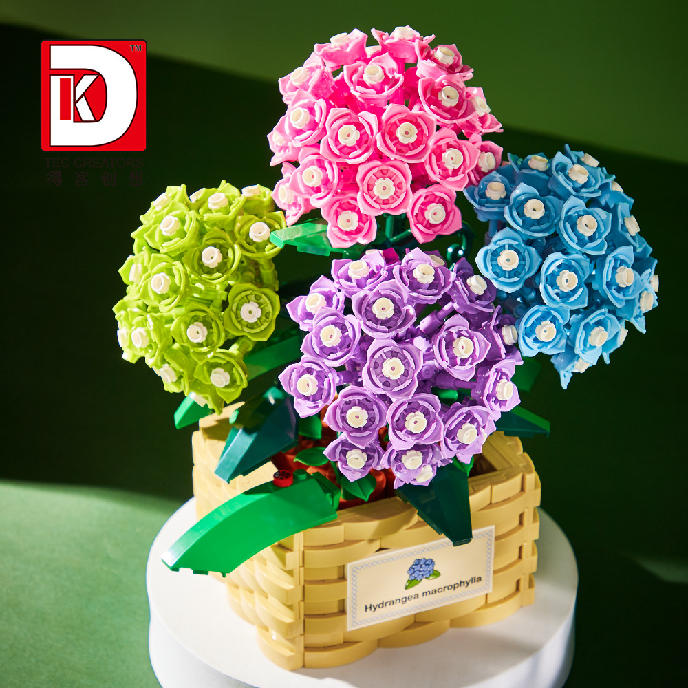 New Hydrangea Embroidery Baske - New Plant Parent ulasan dan harga