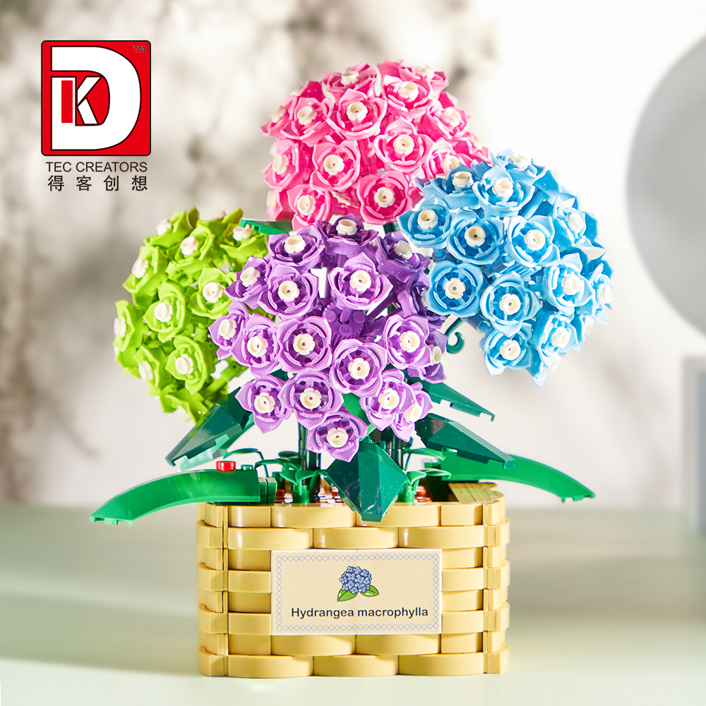 New Hydrangea Embroidery Baske - New Plant Parent ulasan dan harga