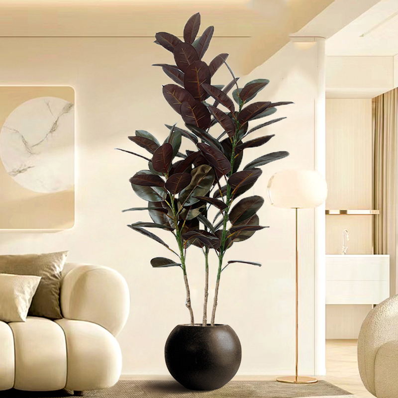13-70in Large Ficus Tree Artif - Rubber Plant Ficus ulasan dan harga