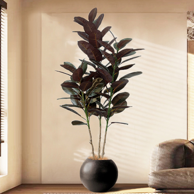 13-70in Large Ficus Tree Artif - Rubber Plant Ficus ulasan dan harga