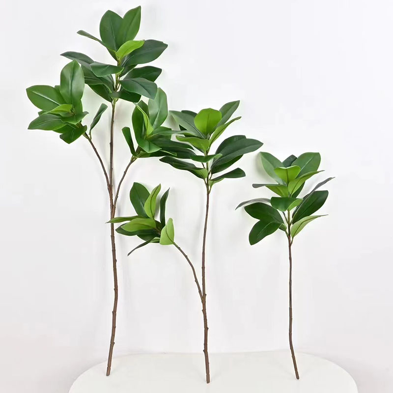 51in Large Artificial Plants F - Rubber Plant Ficus ulasan dan harga